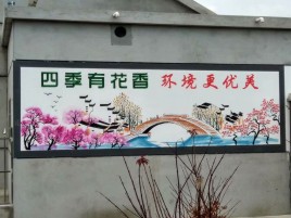 麻江墙绘的特点和形势