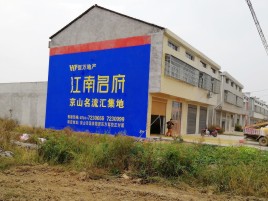 麻江农村墙体广告在不同形式上面展现的不同特色