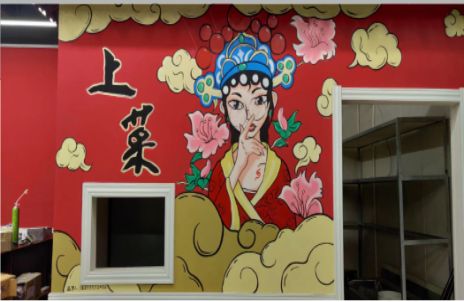 麻江墙体彩绘的发展和应用