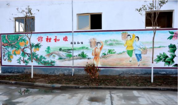 麻江乡镇文化墙 乡风文明焕发新活力